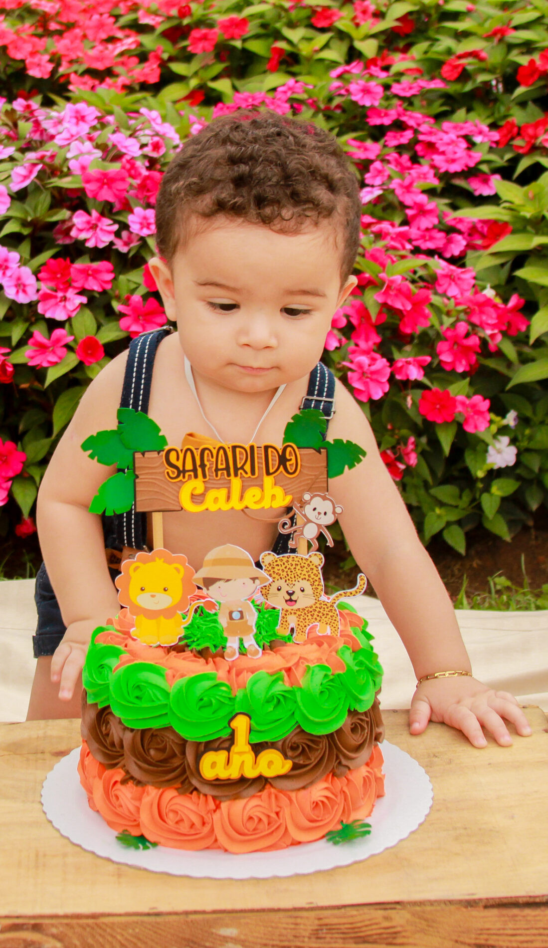 CALEB ensaio smash the cake fotógrafo ipatinga parque ipanema ensaio infantil com tema savana 1 aninho esmague o bolo família em coronel fabriciano timóteo (8) Caleb 1 ano - Ensaio Smash the cake