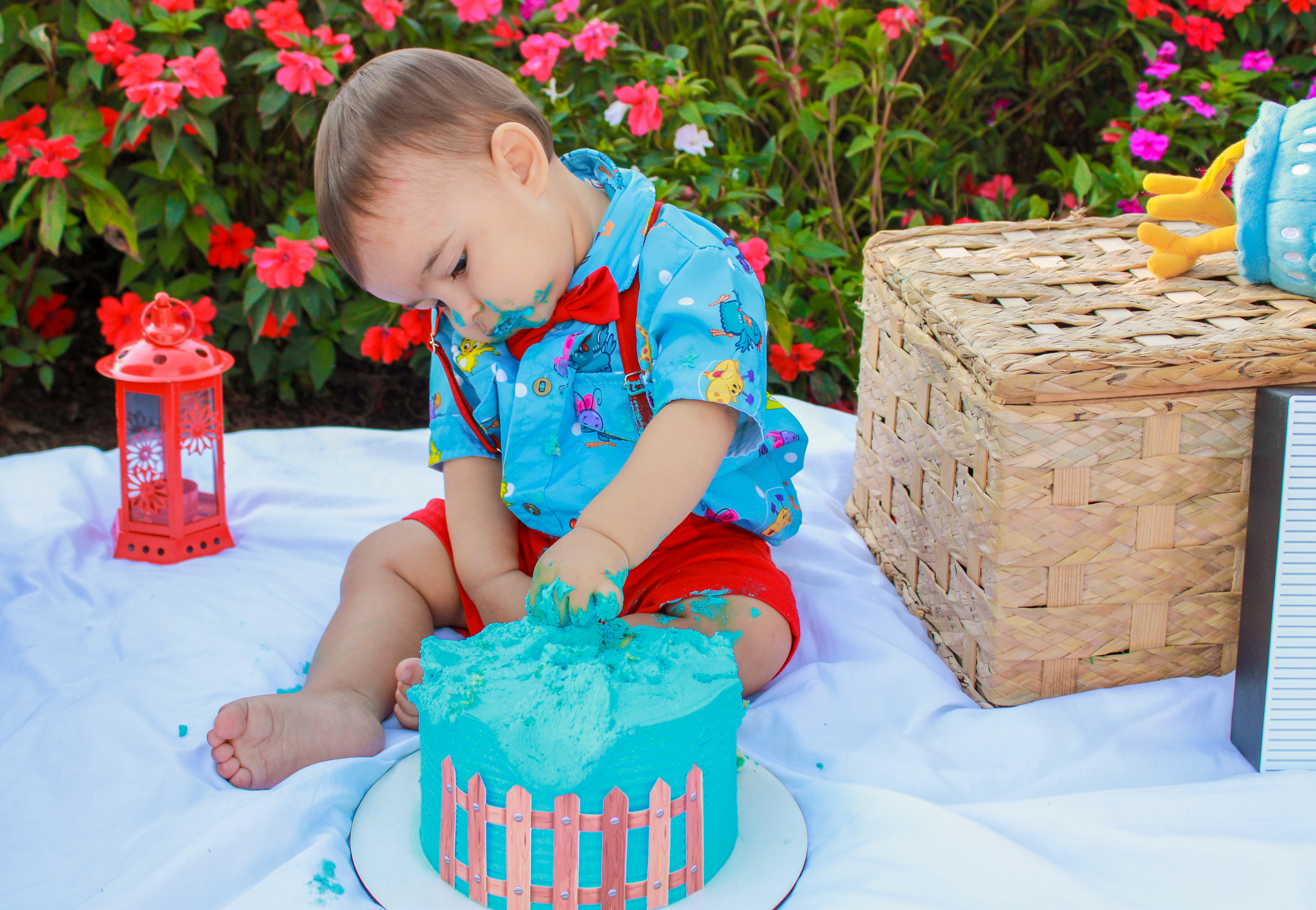 ensaio smash the cake baby bebe galinha pintadinha ensaio infantil menino 1 ano 1 aninho fotógrafo ipatinga